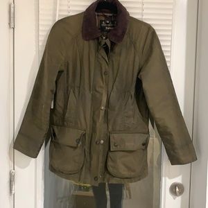 Used Barbour, size 4 women’s
